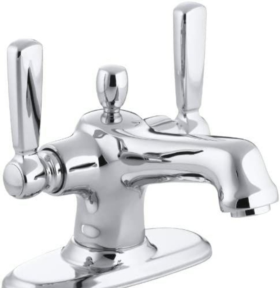 Home Accessories * | New Kohler 642733 Lavatory Faucet, Polished Chrome