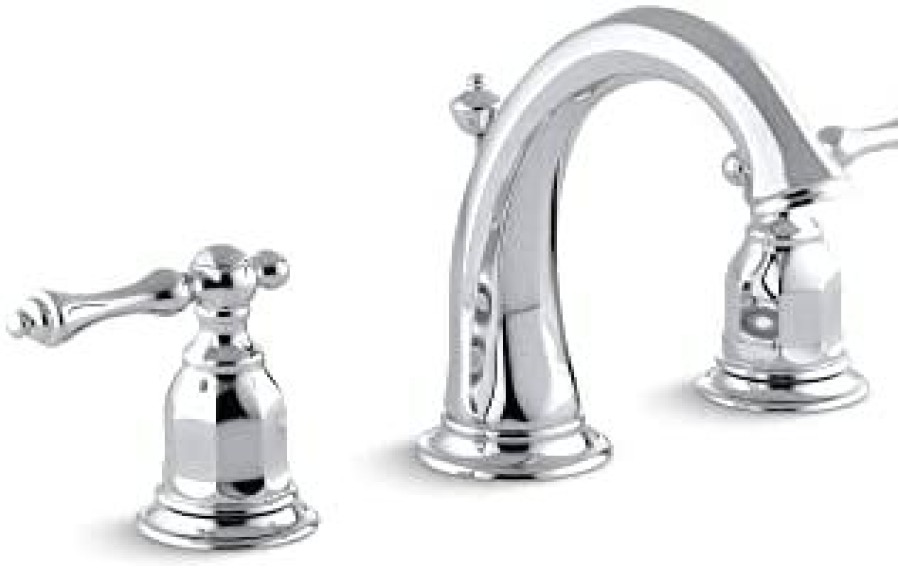 Home Accessories * | Store Kohler 13491-4-Cp Kelston Bathroom Sink Faucet Centerset And Widespread, 3.25 X 13.50 X 20.25 Inches, Polished Chrome