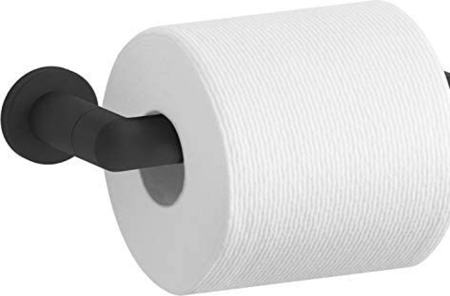 Bathroom * | New Kohler K-24546-Bl Kumin Toilet Paper Holder, Matte Black