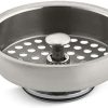 Home Accessories * | New Kohler Genuine Part Gp41398-Vs Basket For Duostrainer Vibrant Stainless