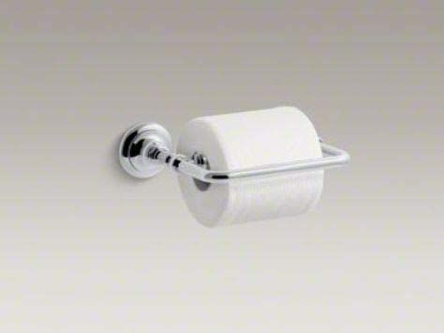 Bathroom * | Store Kohler K-72573-Cp Artifacts Pivoting Toilet Tissue Holder, Polished Chrome