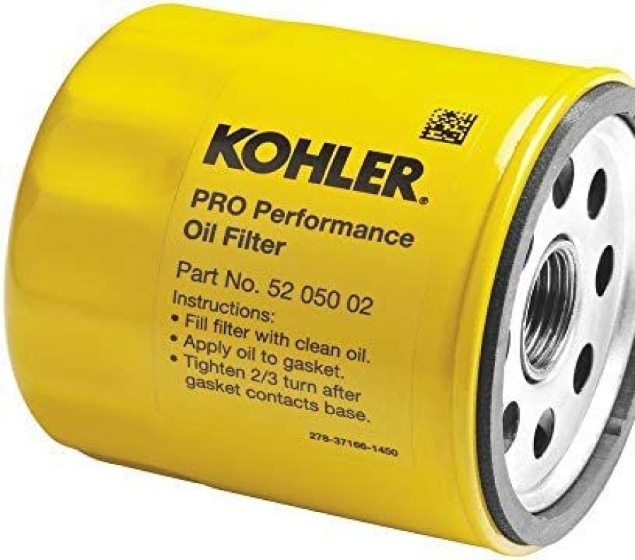 Home Accessories * | Shop Kohler 52 050 02-S Engine Oil Filter Extra Capacity For Ch11 Ch15, Cv11 Cv22, M18 M20, Mv16 Mv20 And K582 (Powerful & Functional)