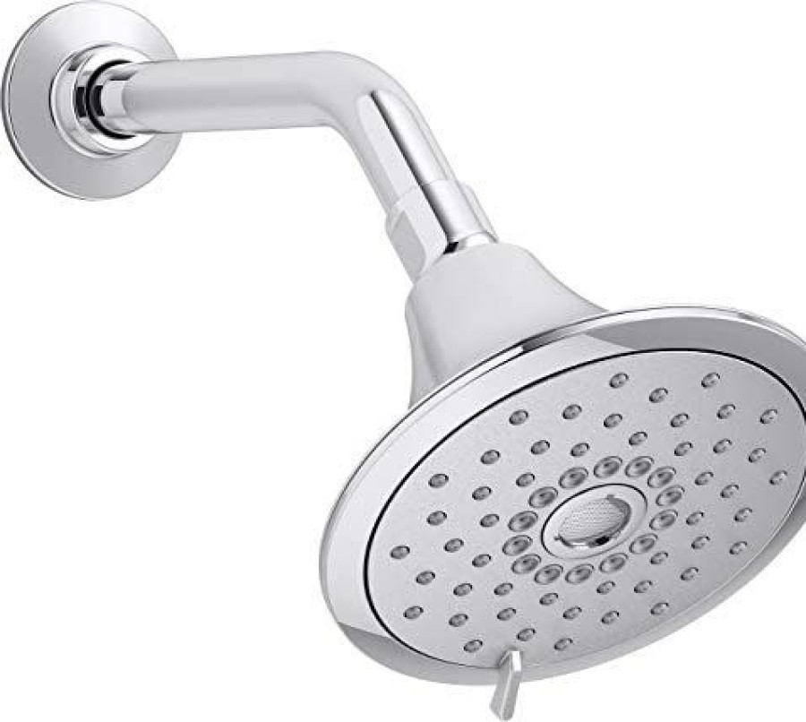 Bathroom * | Store Kohler K-22169-G-Cp Forte 1.75 Gpm Multifunction Showerhead With Katalyst Air-Induction Technology, Polished Chrome