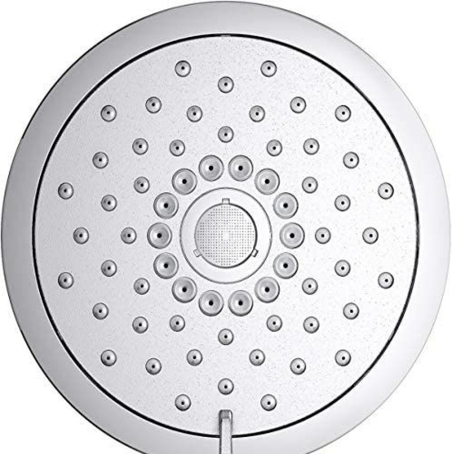 Bathroom * | Store Kohler K-22169-G-Cp Forte 1.75 Gpm Multifunction Showerhead With Katalyst Air-Induction Technology, Polished Chrome