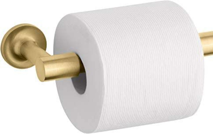 Bathroom * | Shop Kohler K-14377-2Mb Purist Toilet Paper Holder, Vibrant Brushed Moderne Brass