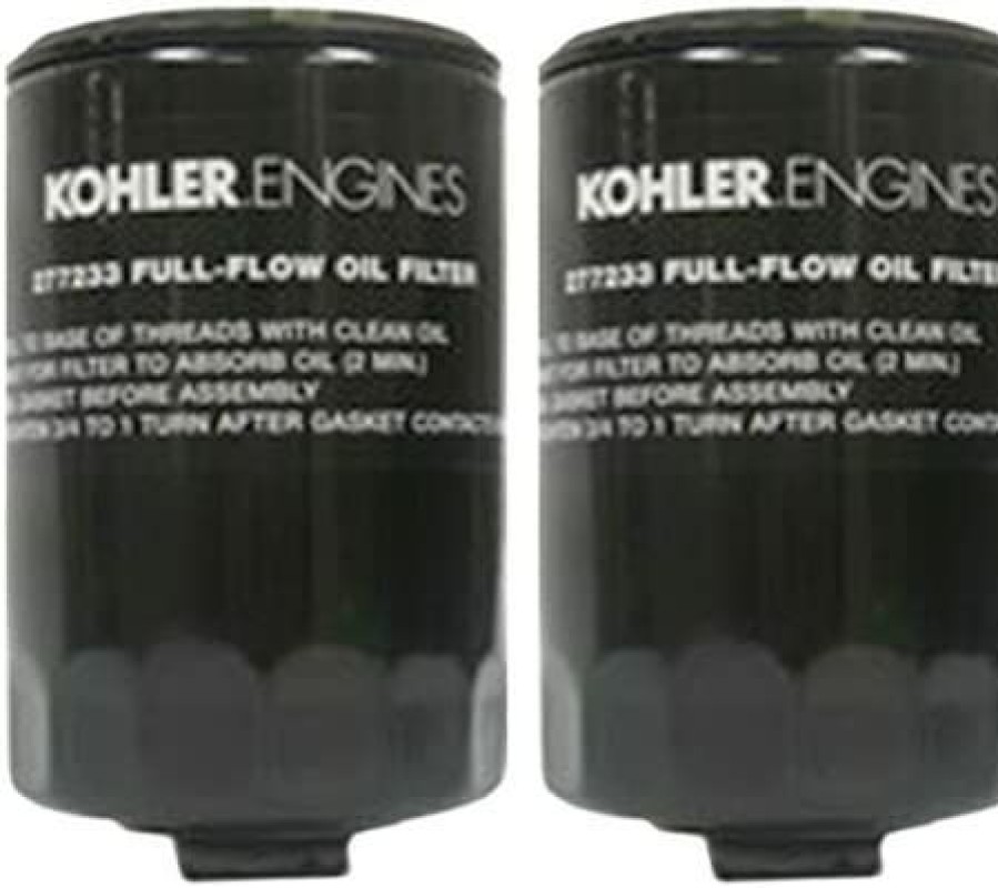 Home Accessories * | Shop Kohler Pack Of Two 277233-S Engine Oil Filter