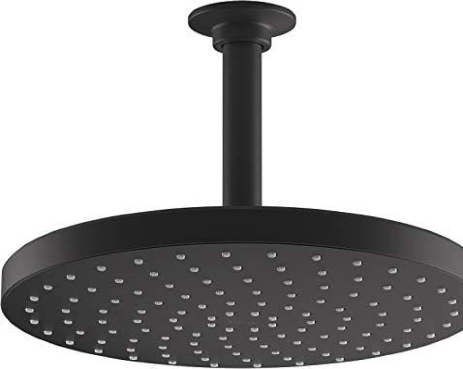 Bathroom * | Shop Kohler K-76465-Bl Awaken Rainhead Showerhead, Matte Black