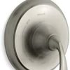 Home Accessories * | New Kohler Ts10277-4-Bn K-Ts10277-4-Bn Forte Sculpted Rite-Temp Valve Trim Vibrant Brushed Nickel, 1