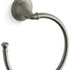 Bathroom * | Discount Towel Ring By Kohler, Bathroom Towel Ring, Devonshire Collection, , K-10557-Bn Vibrant Brushed Nickel