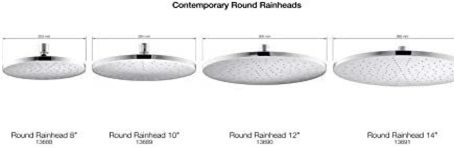 Bathroom * | Shop Kohler K-13688-Bv 8-Inch Contemporary Round Rain Showerhead, Vibrant Brushed Bronze