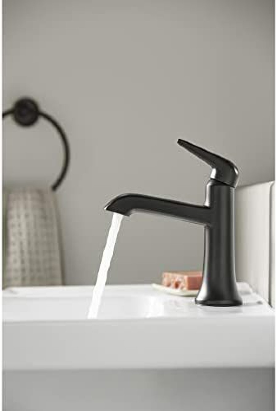 Home Accessories * | Store Kohler K-22022-4-Sn Kohler K-22022-4 Tempered 1.2 Gpm Single Hole Bathroom Faucet With Pop-Up Drain Assembly Vibrant Polished Nickel