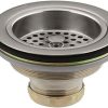 Home Accessories * | Store Kohler K-R8799-C-Vs Duostrainer 4-1/2 In. Sink Strainer In Vibrant Stainless