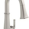 Home Accessories * | Discount Kohler 23830-Vs 23830-2Bz Riff Pull-Down Single-Handle Kitchen Faucet, Vibrant Stainless