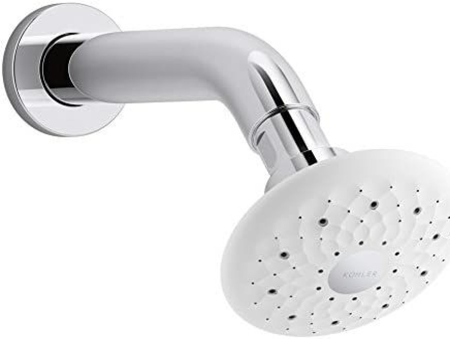 Bathroom * | Store Kohler K-72596-Cp Exhale B90 1.5 Gpm Multifunction Showerhead, Polished Chrome