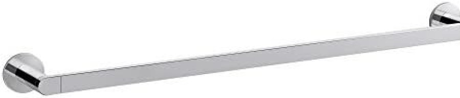 Bathroom * | Discount Kohler K-73142-Cp Composed 24-Inch Bathroom Towel Bar, Polished Chrome