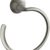 Bathroom * | Discount Kohler K-11377-Bn Forte Bathroom Towel Ring, Vibrant Brushed Nickel