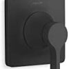 Home Accessories * | Store Kohler T28130-4-Bl Venza Transfer Valve Trim, Matte Black