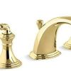 Home Accessories * | Store Kohler 394-4-Pb Bathroom Sink Faucet, Devonshire Collection, Vibrant Polished Brass