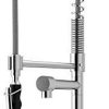 Home Accessories * | Store Vigo Vg02007Ch 27 H Zurich Single-Handle With Pull-Down Sprayer Kitchen Faucet In Chrome