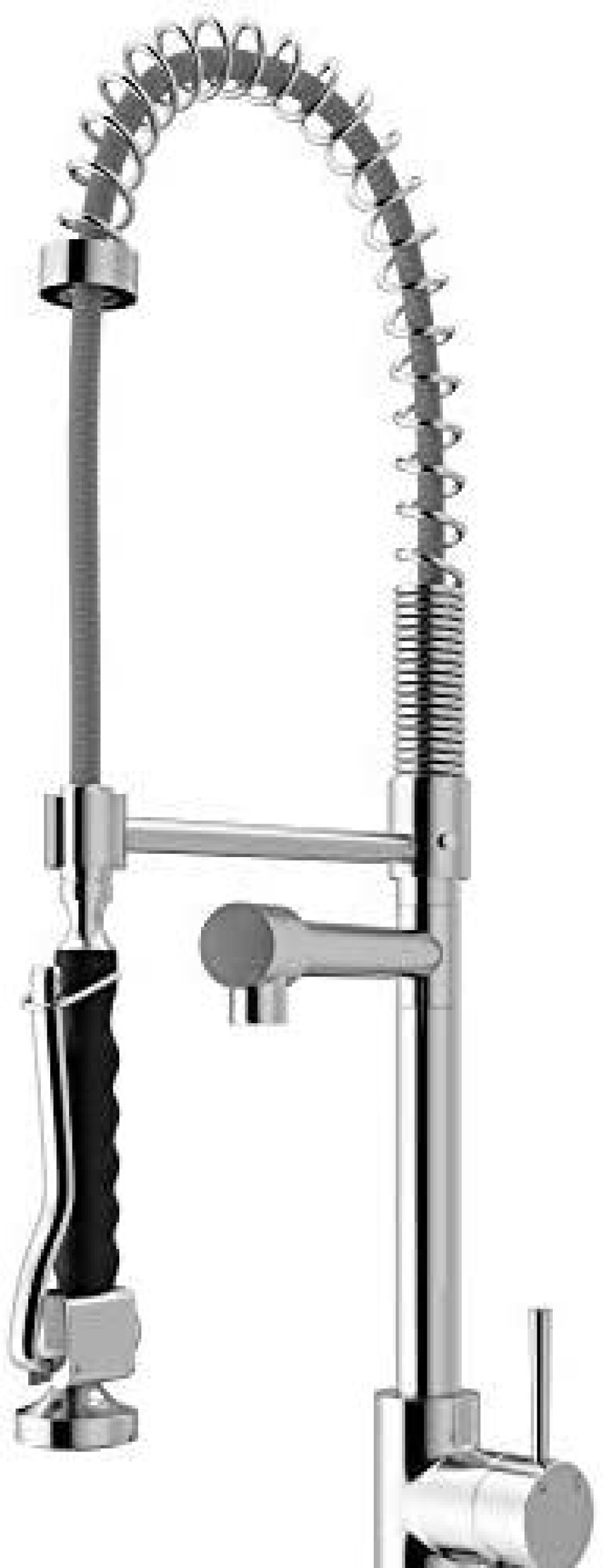 Home Accessories * | Store Vigo Vg02007Ch 27 H Zurich Single-Handle With Pull-Down Sprayer Kitchen Faucet In Chrome